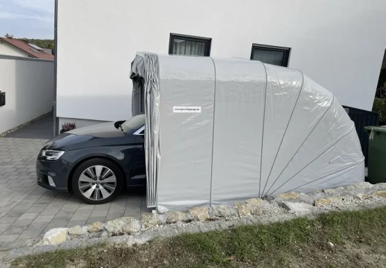 Klappgarage